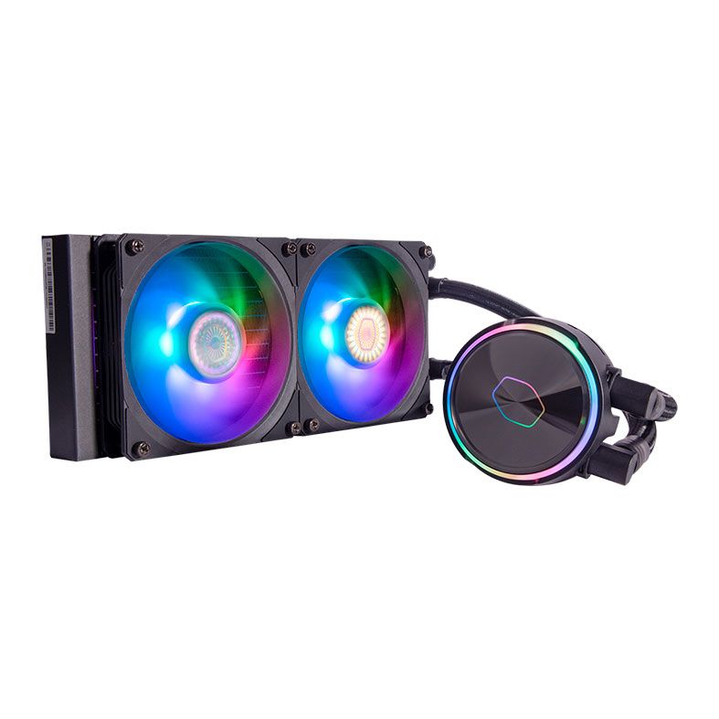 Water Cooler Cooler Master MasterLiquid PL240 Flux, ARGB, 240mm, MLY-D24M-A23PZ-R1