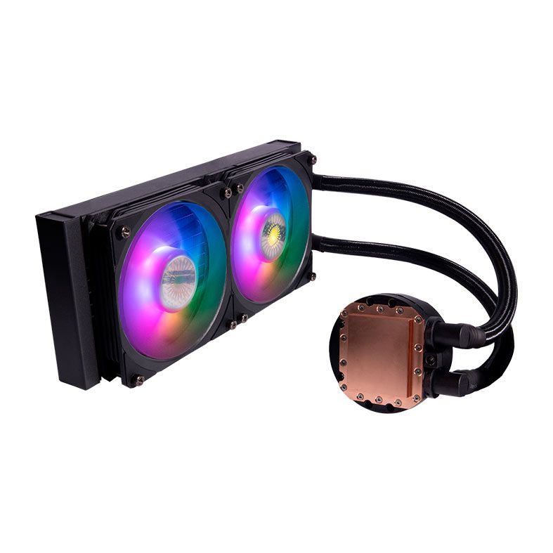 Water Cooler Cooler Master MasterLiquid PL240 Flux, ARGB, 240mm, MLY-D24M-A23PZ-R1