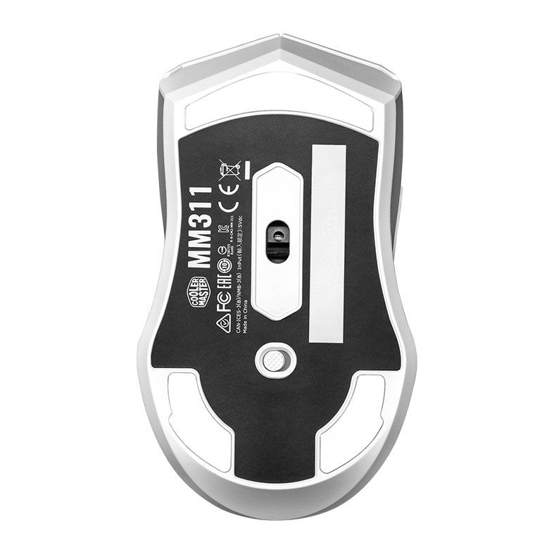 Mouse Cooler Master MM311, Wireless, 10000 DPI, 6 Botoes, Branco, MM-311-WWOW1