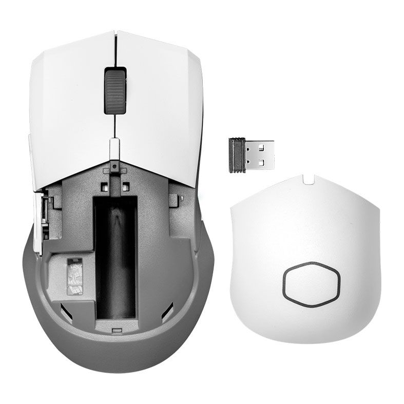 Mouse Cooler Master MM311, Wireless, 10000 DPI, 6 Botoes, Branco, MM-311-WWOW1