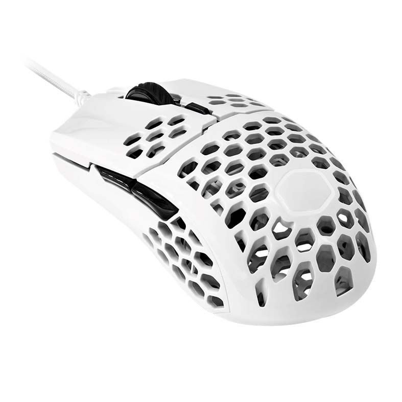 Mouse Gamer Cooler Master MM710 16000DPI Branco Fosco, MM-710-WWOL1