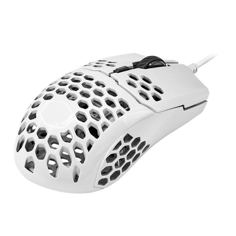 Mouse Gamer Cooler Master MM710 16000DPI Branco Fosco, MM-710-WWOL1