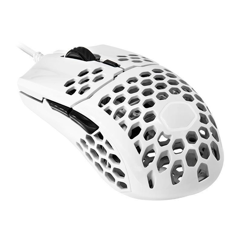 Mouse Gamer Cooler Master MM710, 16000DPI, 6 Botoes, Branco Brilhante, MM-710-WWOL2