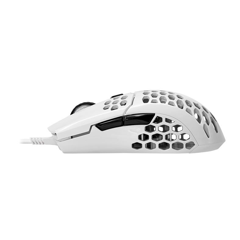 Mouse Gamer Cooler Master MM710, 16000DPI, 6 Botoes, Branco Brilhante, MM-710-WWOL2