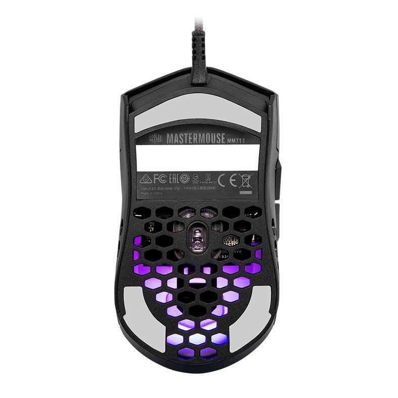 Mouse Gamer Cooler Master MM711 RGB 16000DPI, MM-711-KKOL1