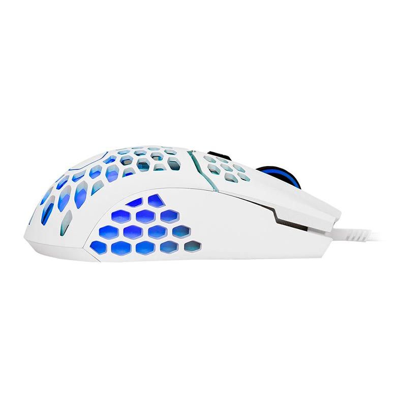 Mouse Gamer Cooler Master MM711 RGB 16000DPI Branco, MM-711-WWOL1