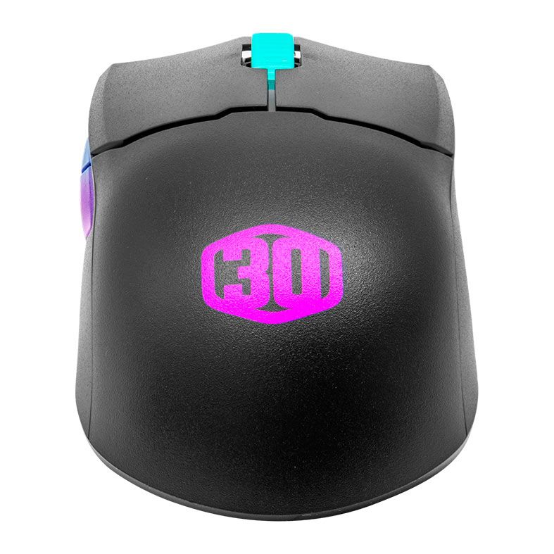 Mouse Gamer Cooler Master MM712 30Th Anniversary Edition, Wireless, RGB, 19000DPI, 6 Botoes, Preto, MM-712-KCOH1