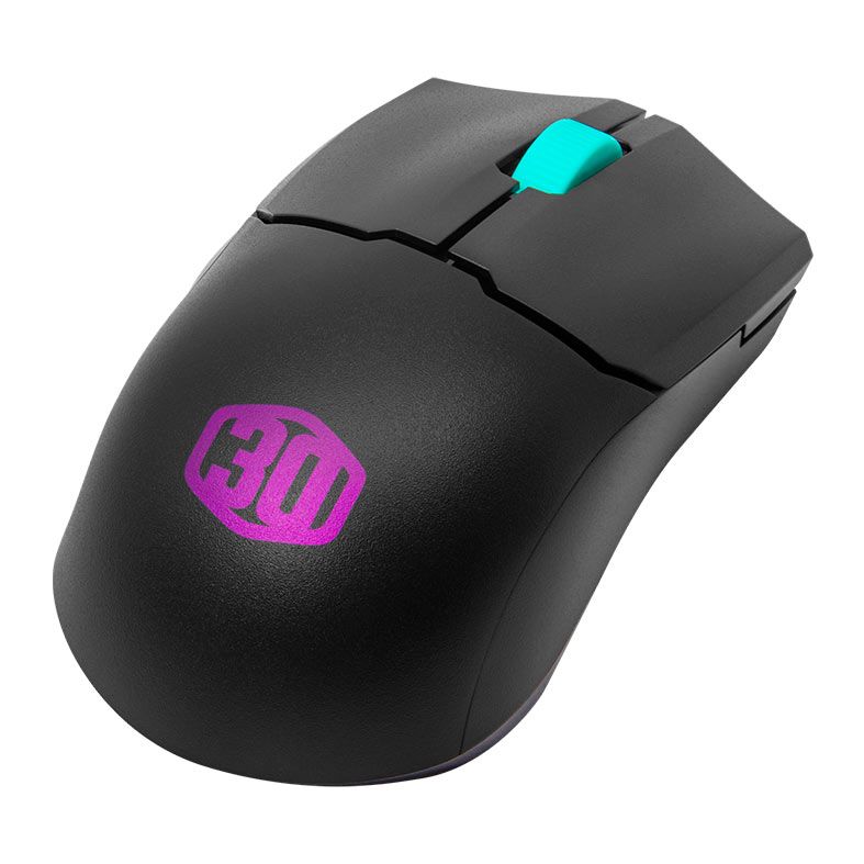 Mouse Gamer Cooler Master MM712 30Th Anniversary Edition, Wireless, RGB, 19000DPI, 6 Botoes, Preto, MM-712-KCOH1