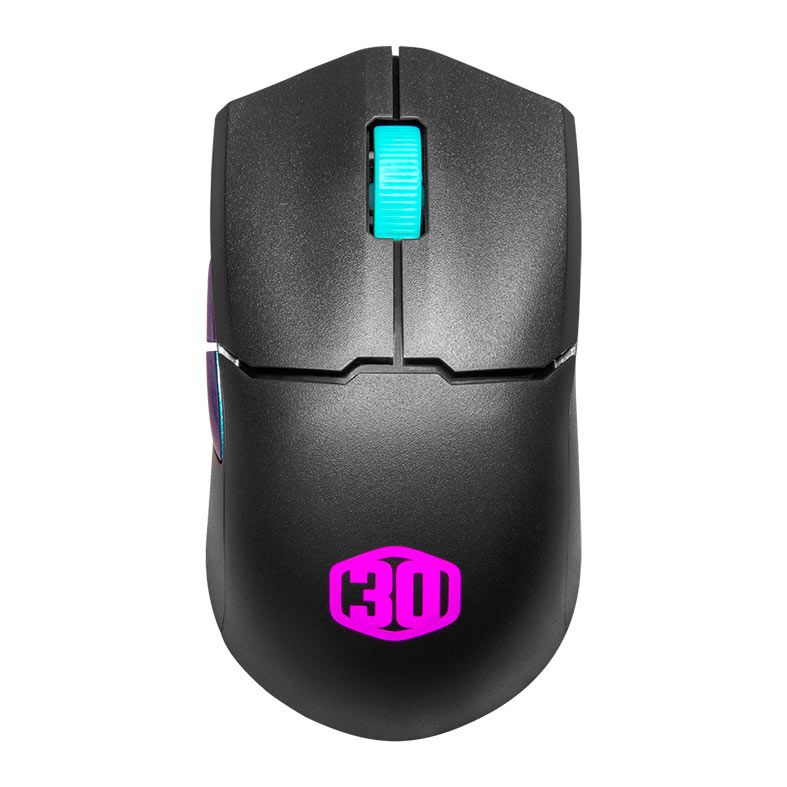 Mouse Gamer Cooler Master MM712 30Th Anniversary Edition, Wireless, RGB, 19000DPI, 6 Botoes, Preto, MM-712-KCOH1