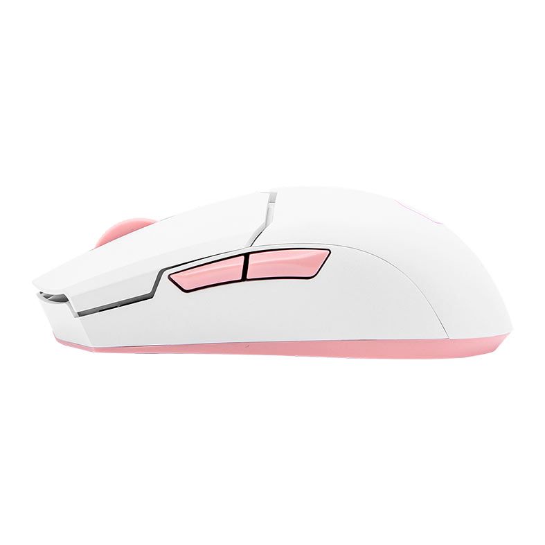 Mouse Gamer Cooler Master MM712 Sakura Edition, RGB, 19000 DPI, 6 Botoes, Branco, MM-712-WWOH2