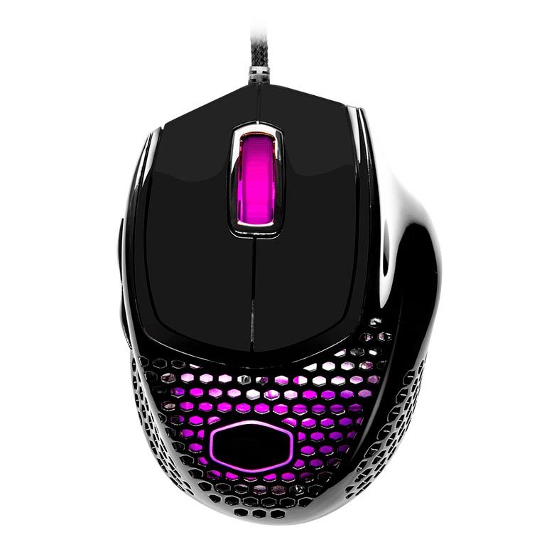 Mouse Gamer Cooler Master MM720 RGB 49g 16000DPI Preto Brilhante, MM-720-KKOL2