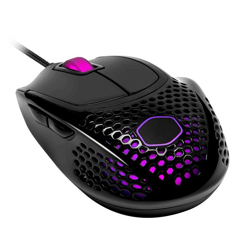 Mouse Gamer Cooler Master MM720 RGB 49g 16000DPI Preto Brilhante, MM-720-KKOL2