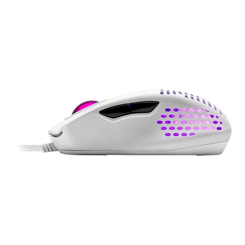 Mouse Gamer Cooler Master MM720 RGB 49g 16000DPI Branco Fosco, MM-720-WWOL1