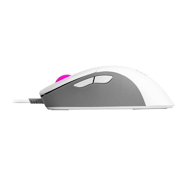 Mouse Gamer Cooler Master MM730, RGB, 16000DPI, 6 Botoes, Branco, MM-730-WWOL1