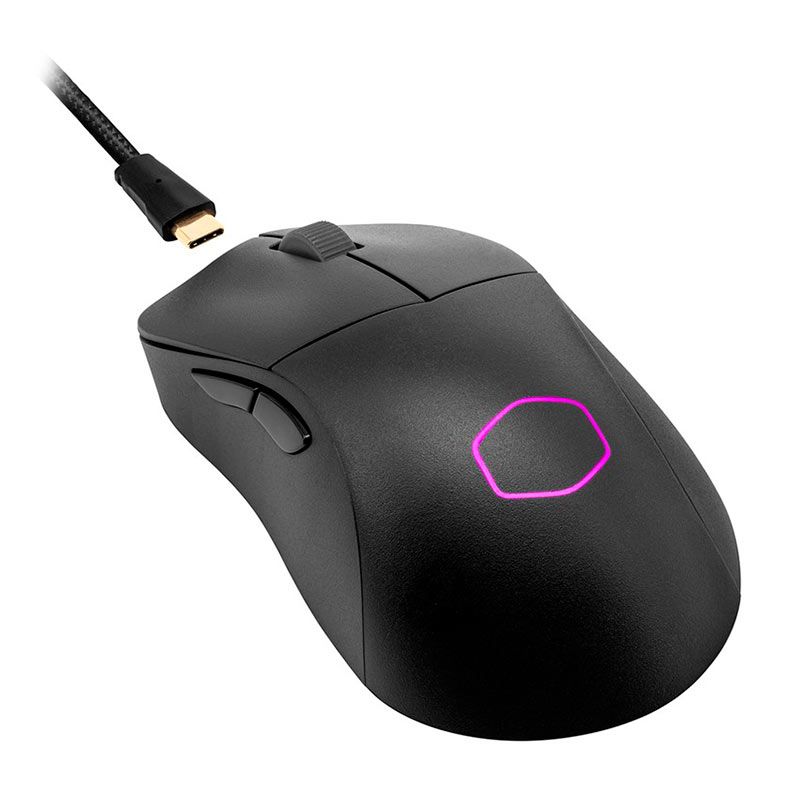 Mouse Gamer Cooler Master MM731, Wireless, RGB, 19000Dpi, 5 Botoes, Preto, MM-731-KKOH1