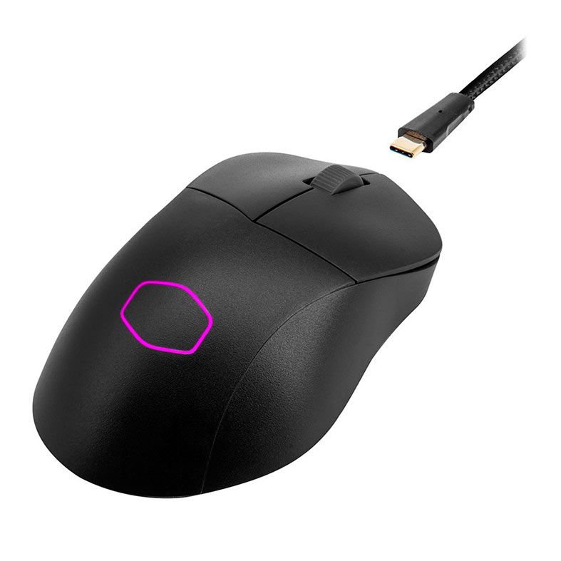 Mouse Gamer Cooler Master MM731, Wireless, RGB, 19000Dpi, 5 Botoes, Preto, MM-731-KKOH1