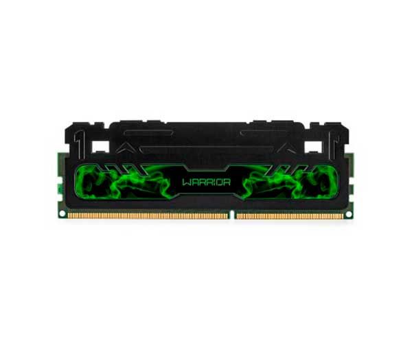 Memoria Multi 4GB (1x4) DDR3 1866MHz Warrior Preta/Verde, MM413
