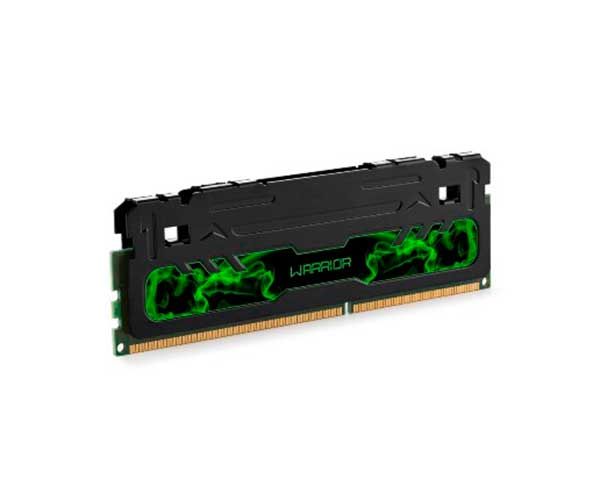 Memoria Multi 4GB (1x4) DDR3 1866MHz Warrior Preta/Verde, MM413