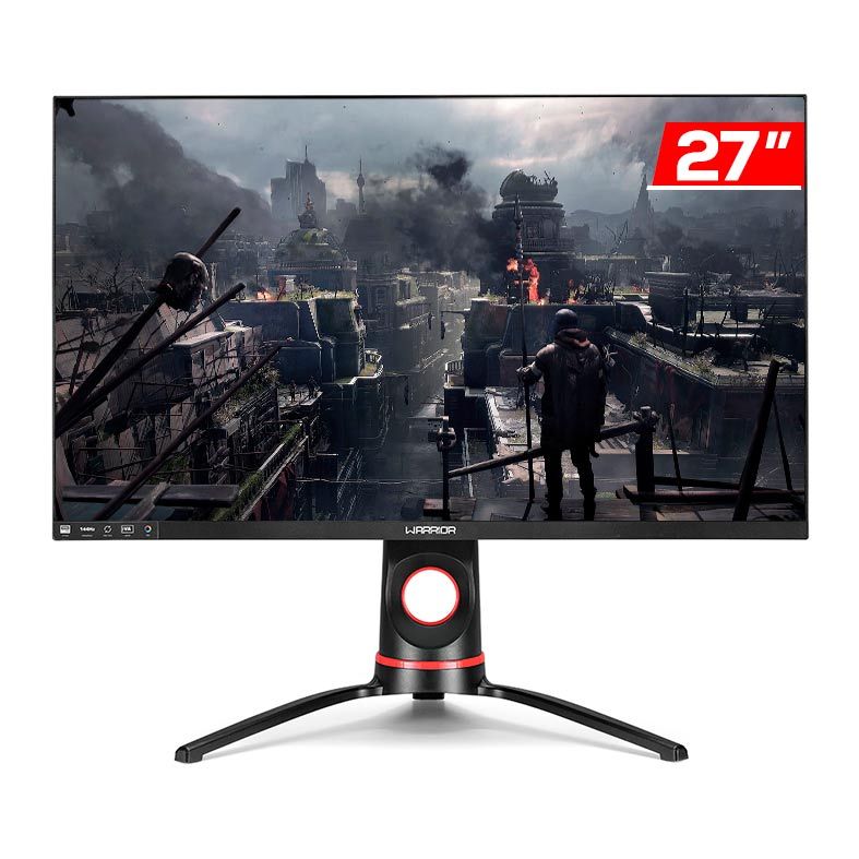 Monitor Gamer Multi Warrior Kaizen, 27 Pol. IPS, FHD, 1ms, 144Hz, FreeSync, HDMI/DP, MN201
