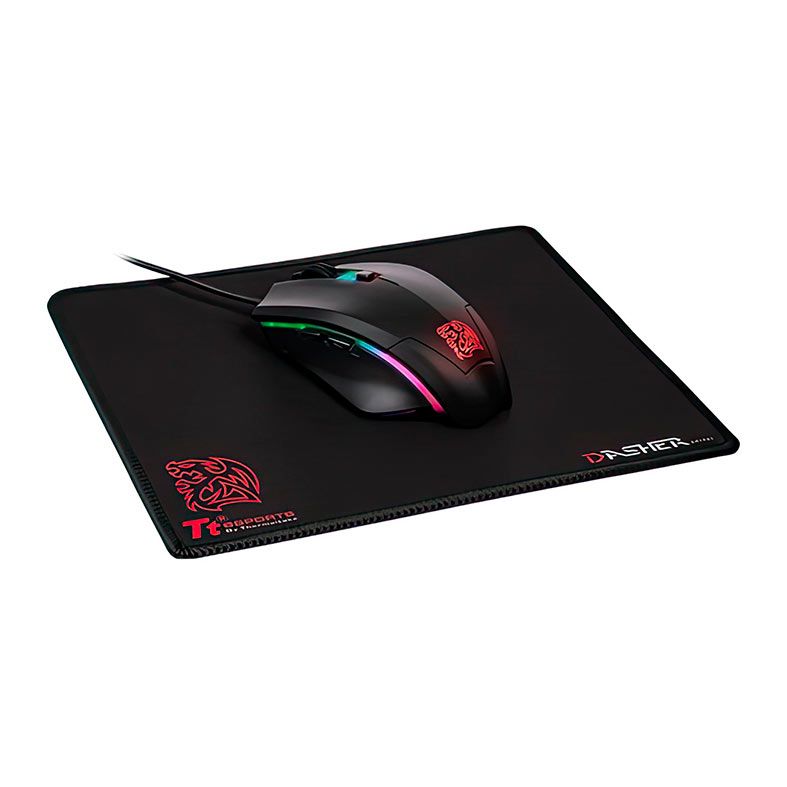 Combo Gamer Thermaltake TT Esports, RGB, 5000DPI, 250x210x2mm, MO-TER-WDOTBK-01