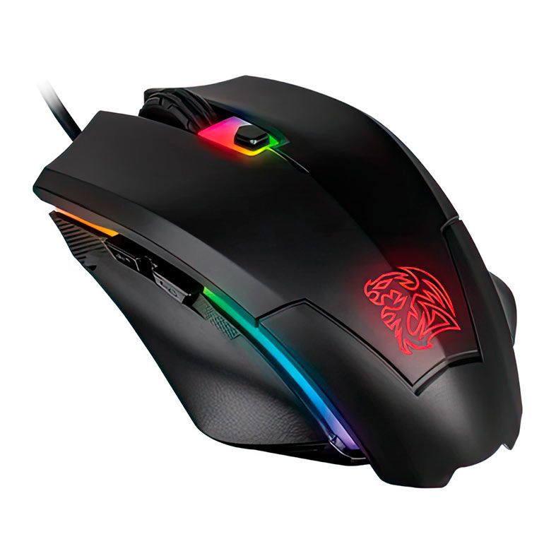 Combo Gamer Thermaltake TT Esports, RGB, 5000DPI, 250x210x2mm, MO-TER-WDOTBK-01