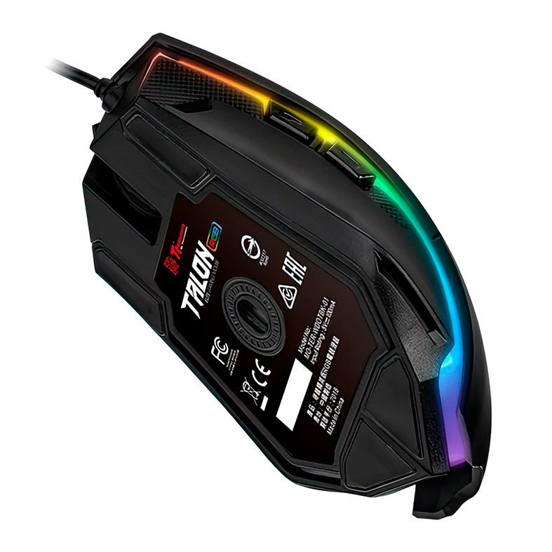 Combo Gamer Thermaltake TT Esports, RGB, 5000DPI, 250x210x2mm, MO-TER-WDOTBK-01