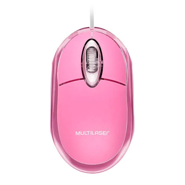 Mouse Multi 1200DPI USB Rosa, MO181