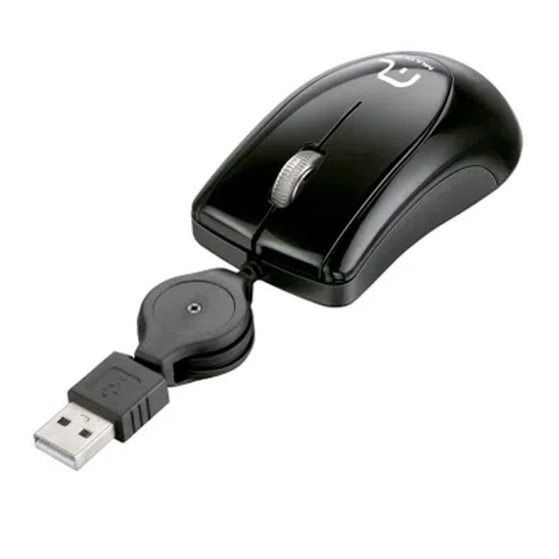 Mouse Multi 1200DPI USB Preto, MO205