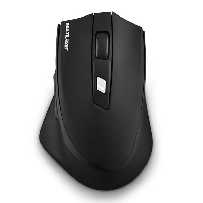 Mouse Multi MO291, Wireless, 2400DPI, 6 Botoes, Preto, MO291
