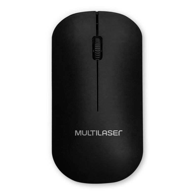Mouse Sem Fio Multi, 1200DPI, 3 Botoes, Preto, MO307
