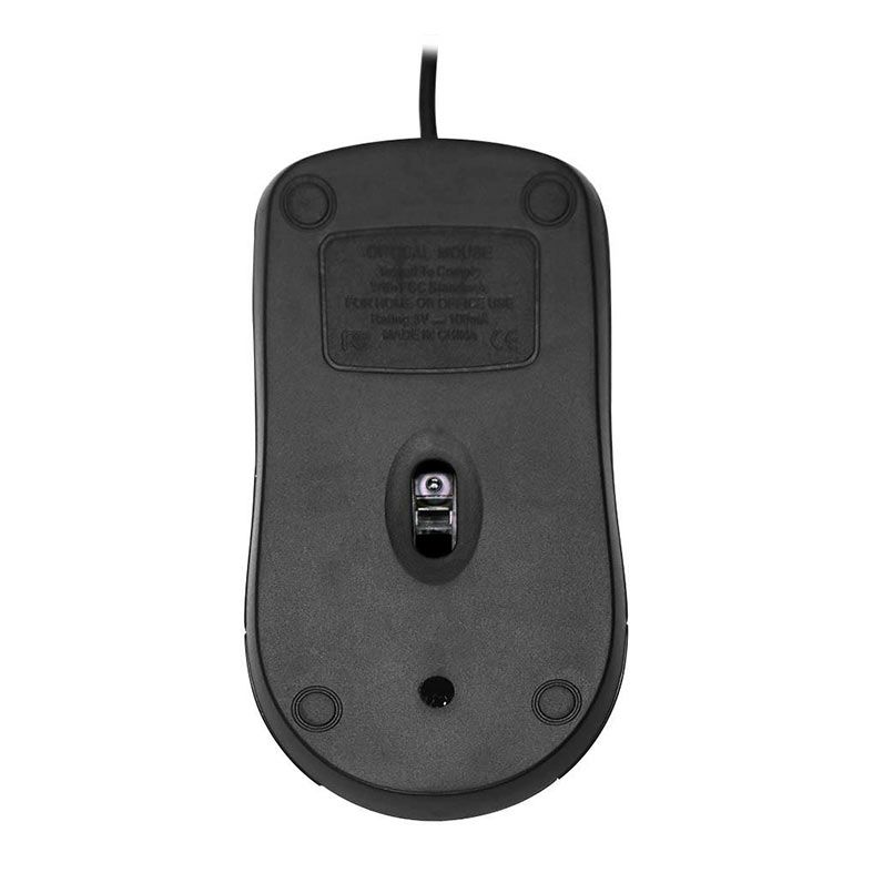 Mouse Multi MO308, 1200DPI, USB, Preto, MO308