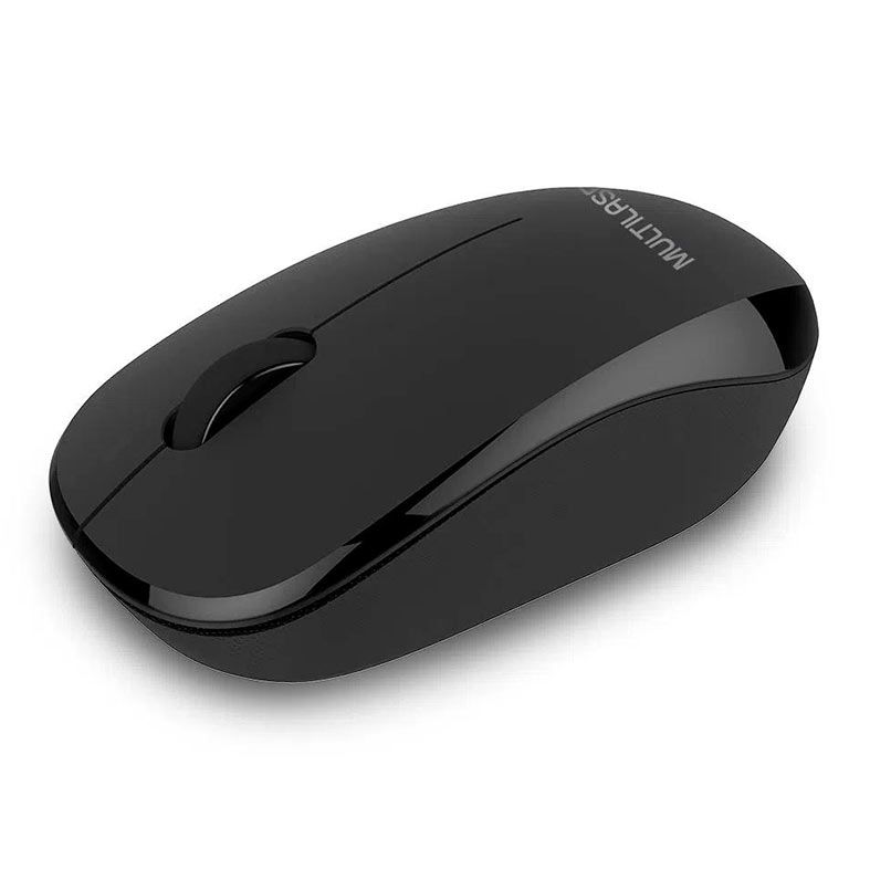 Mouse Sem Fio Multi, 1200DPI, 4 Botoes, Preto, MO309