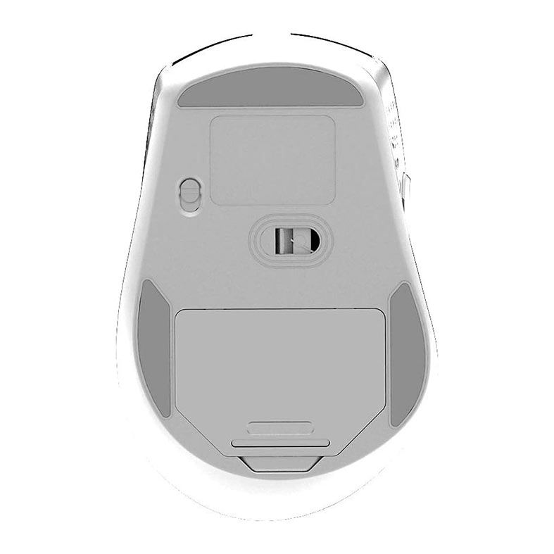 Mouse Sem Fio Pro Multi, 1600DPI, 6 Botoes, Branco, MO317