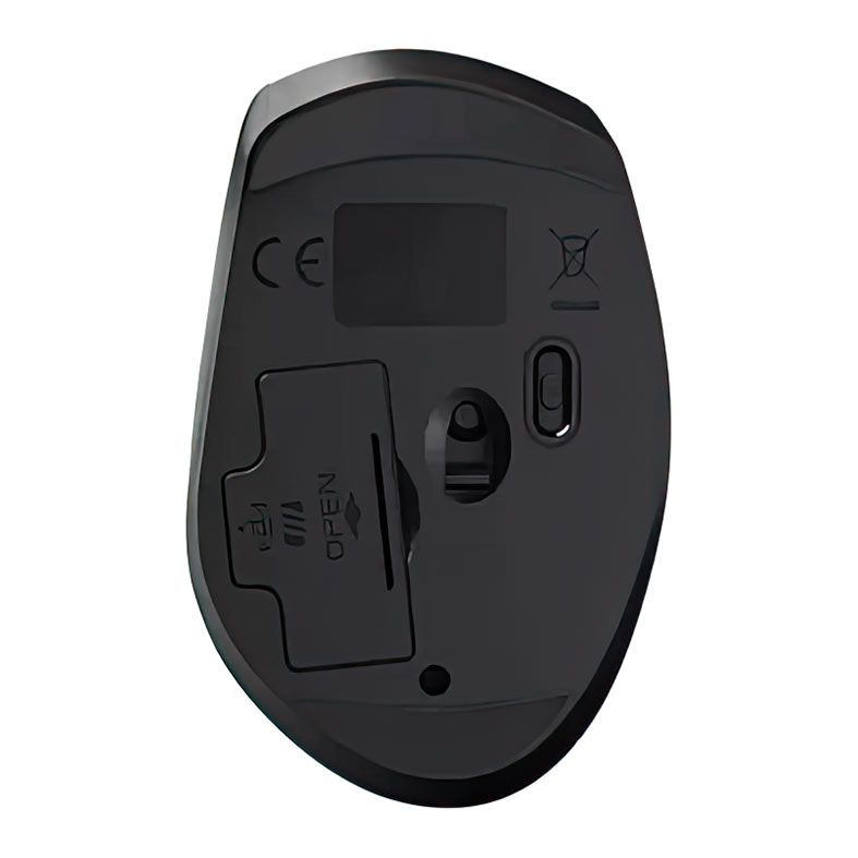 Mouse Sem Fio Multi MS400, 1600DPI, Preto, MO381