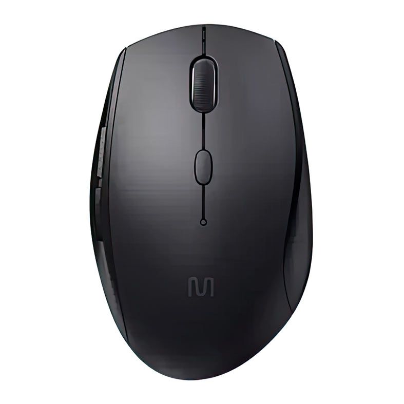 Mouse Sem Fio Multi MS400, 1600DPI, Preto, MO381