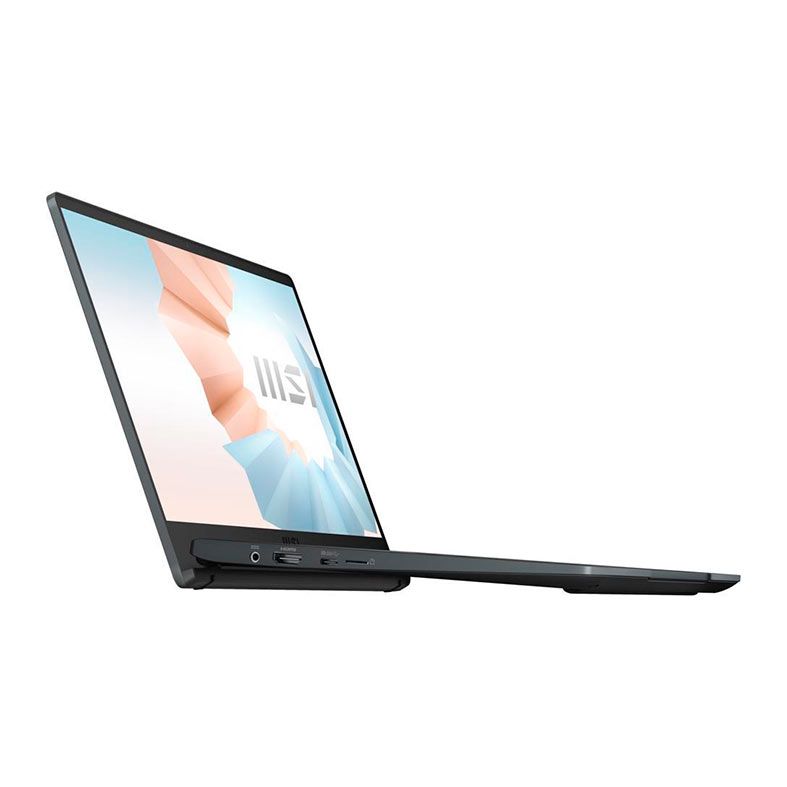 Notebook MSI Modern 14, Intel i3-10110U, 14, FHD, 4GB DDR4, SSD 128GB M.2, Cinza Carbono, MODERN14B10MW-641US