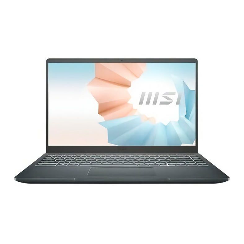 Notebook MSI Modern 14, Intel i7-1195G7, 14, FHD, 8GB DDR4, SSD 512GB M.2, Carbon Gray, MODERN14B11MOU-494US