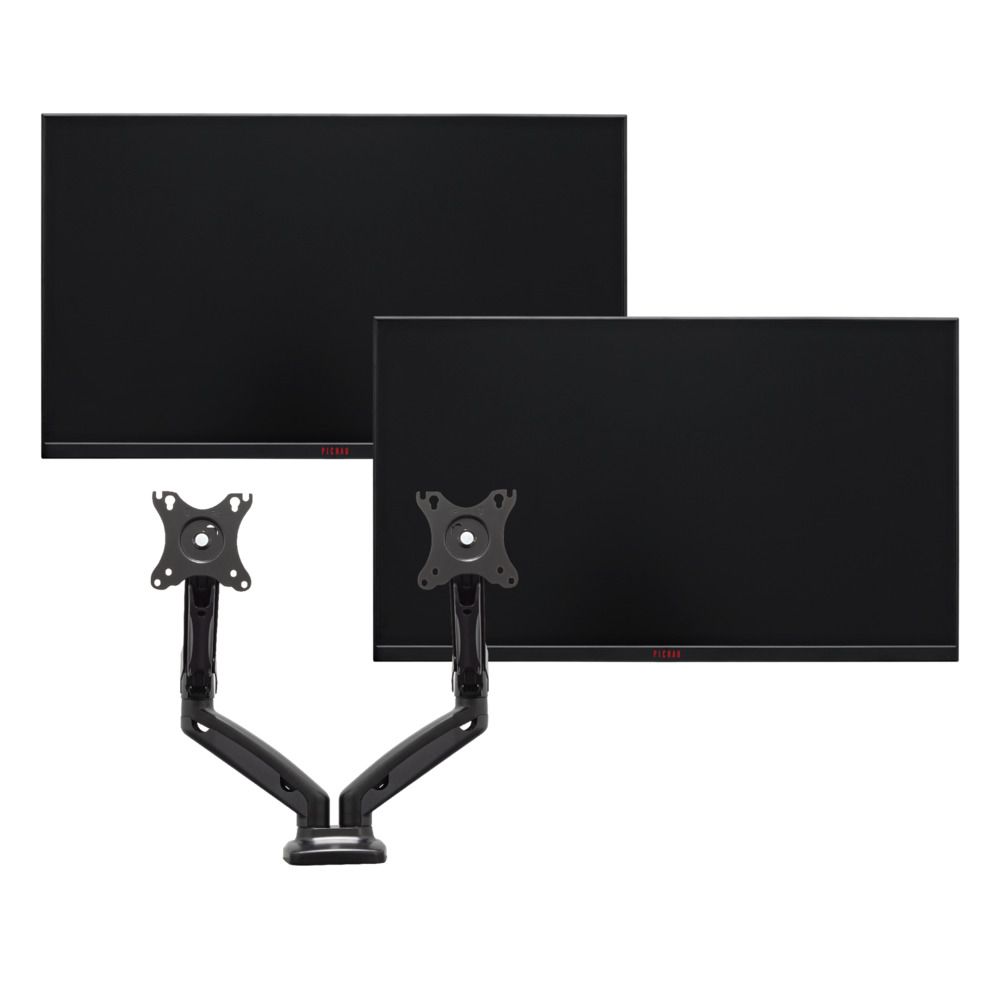Kit 2x Monitor Cepheus F24 + Suporte PMS 200