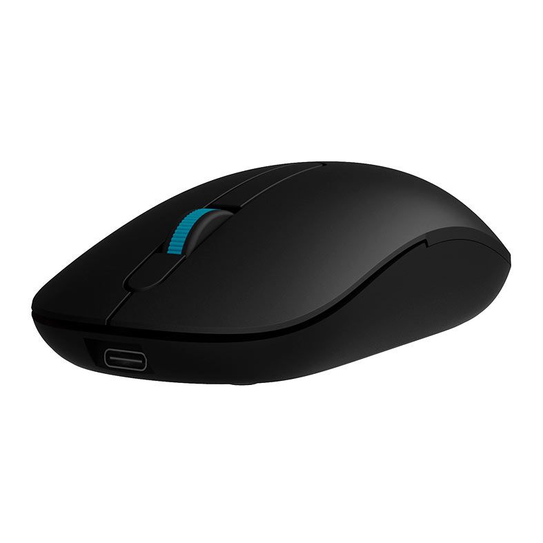 Mouse Monsgeek D1, Wireless, 1000DPI, Preto, MONSGEEK-D1-BK