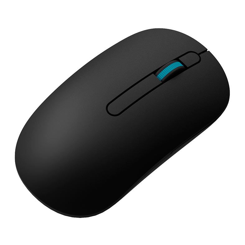 Mouse Monsgeek D1, Wireless, 1000DPI, Preto, MONSGEEK-D1-BK