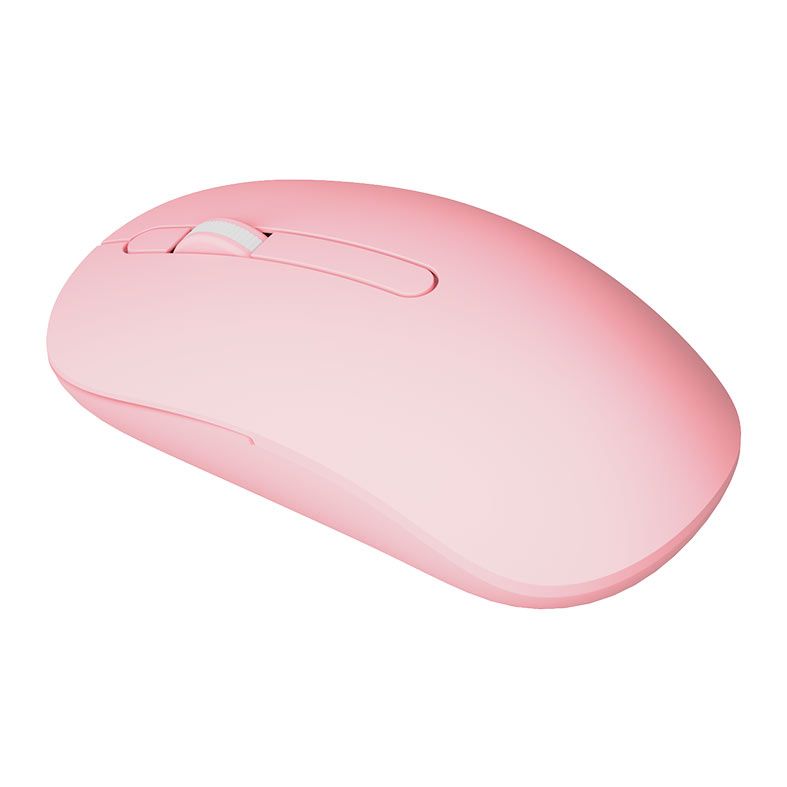 Mouse Monsgeek D1, Wireless, 1000DPI, Rosa, MONSGEEK-D1-PK