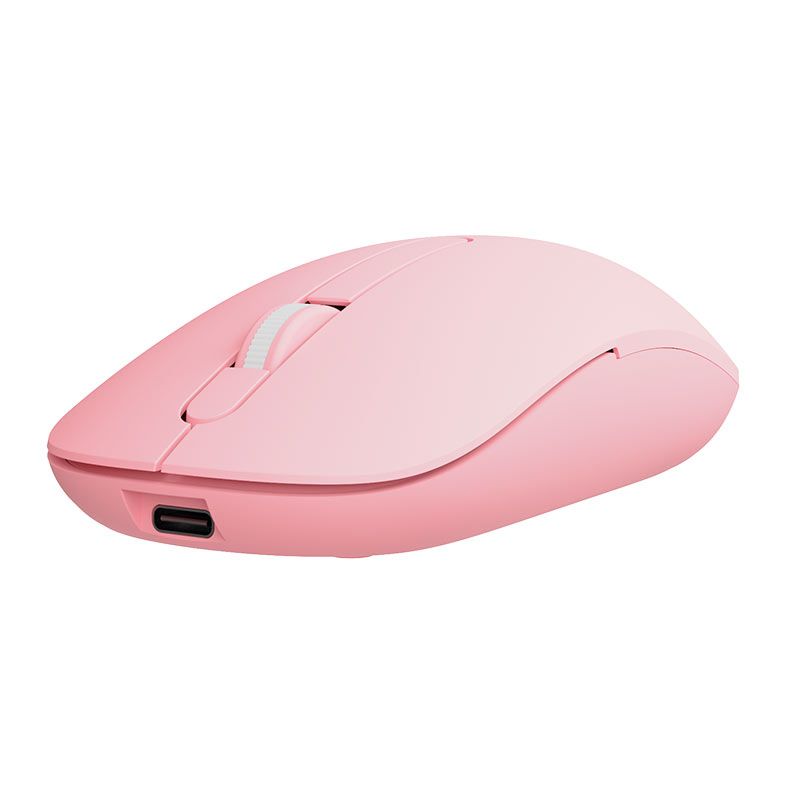 Mouse Monsgeek D1, Wireless, 1000DPI, Rosa, MONSGEEK-D1-PK