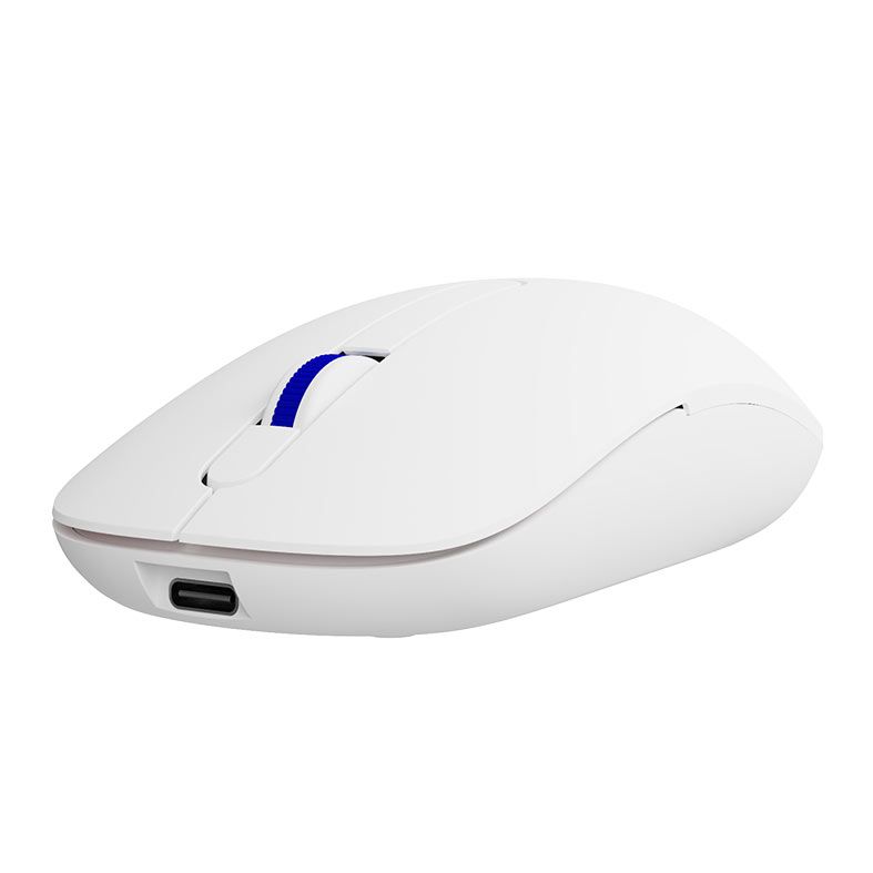Mouse Monsgeek D1, Wireless, 1000DPI, Branco, MONSGEEK-D1-WH