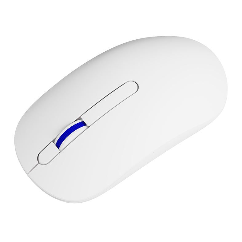 Mouse Monsgeek D1, Wireless, 1000DPI, Branco, MONSGEEK-D1-WH
