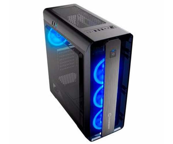 Gabinete ATX - Gamemax G530B - Preto/Azul - waz