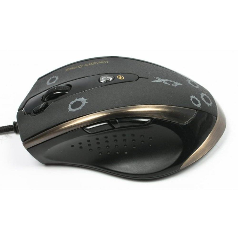 Mouse Gamer A4Tech Game V-Track F3 USB 3000Dpi Black - BOX