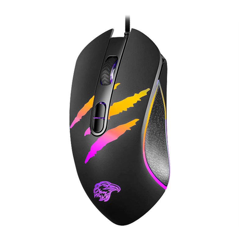 Mouse Gamer K-MEX MO-YA37, RGB, 3200DPI, 7 Botoes, Preto, MOYA37US001CB0X