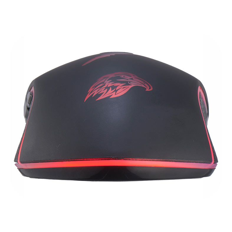 Mouse Gamer K-MEX MO-YA37, RGB, 3200DPI, 7 Botoes, Preto, MOYA37US001CB0X