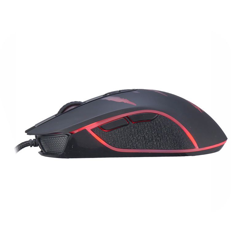 Mouse Gamer K-MEX MO-YA37, RGB, 3200DPI, 7 Botoes, Preto, MOYA37US001CB0X