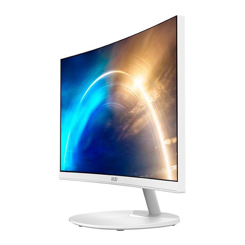 Monitor MSI PRO MP241CAW, 23.6 Pol, VA, FHD, 1ms, 75Hz, HDMI/DP, Branco, MP-241CAW